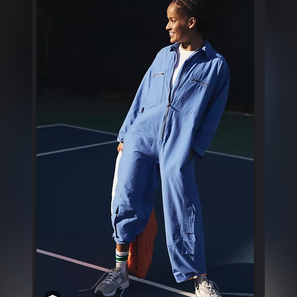 NWT 💙FREE PEOPLE MESMERISE ME COVERALLS